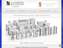 Tablet Screenshot of layerzero.com